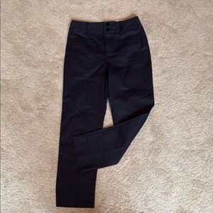 INC Black Straight-Leg Pants NWT Brit I Sz 2